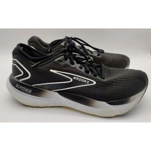 Brooks Glycerin GTS 21 Shoes Womens 10 (B) Black Grey White Daily Road Running